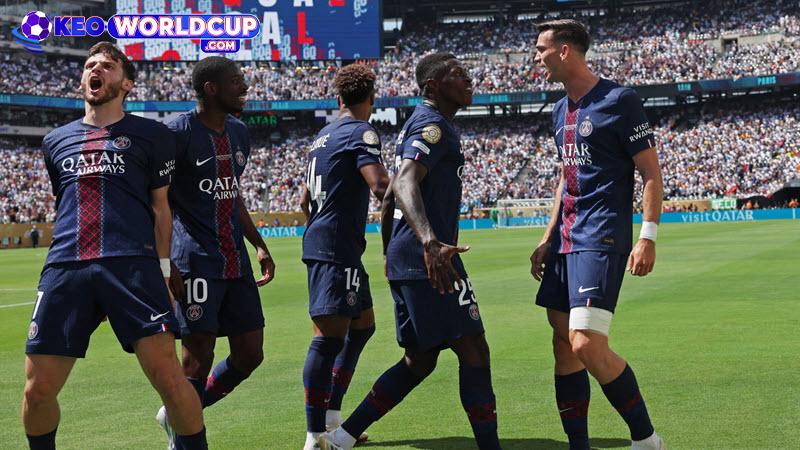 PSG thể hiện Kèo nhà cái World Cup vô đối qua những con số