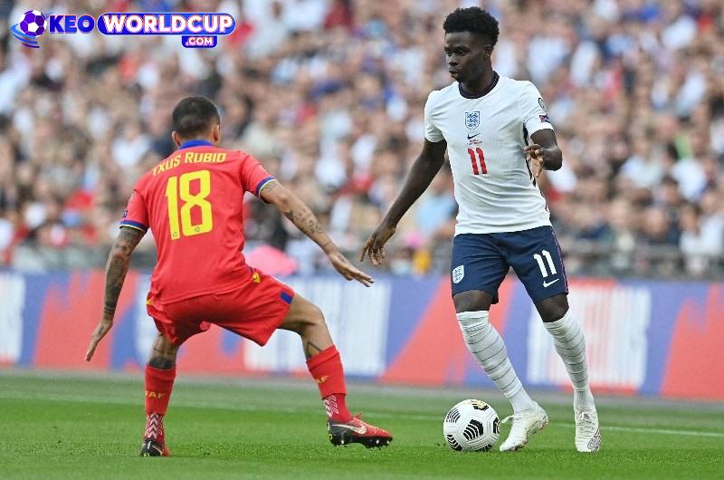 tỷ lệ kèo Anh vs Andorra