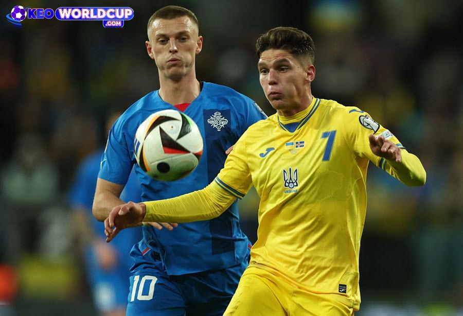soi kèo vòng loại world cup châu âu Iceland vs Ukraine