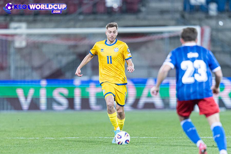 soi kèo vòng loại world cup Kazakhstan vs Liechtenstein