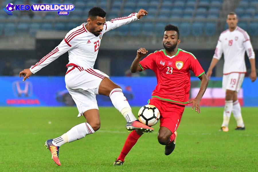 kèo bóng đá vòng loại world cup châu á UAE vs Oman