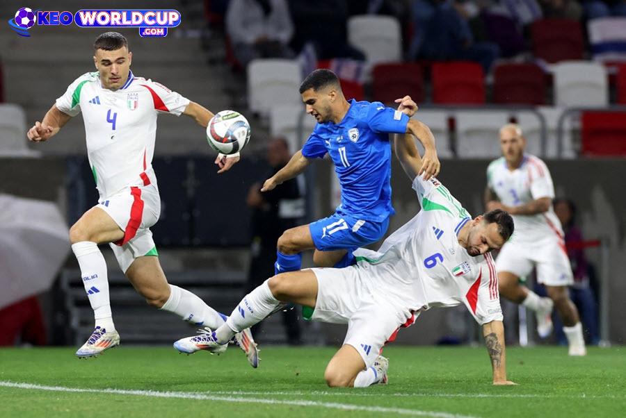 soi kèo vòng loại world cup châu âu hôm nay Ý vs Israel