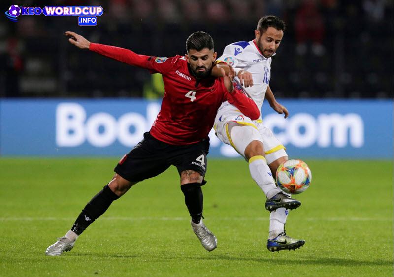 kèo world cup Andorra vs Albania