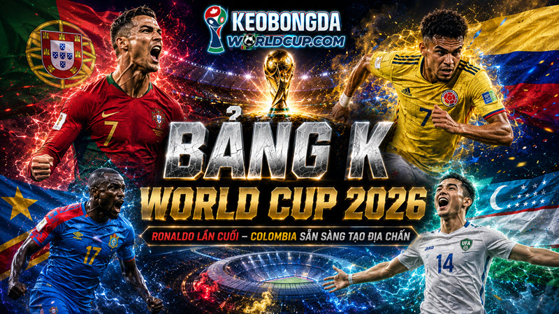 Soi kèo và nhận định bảng K World Cup 2026